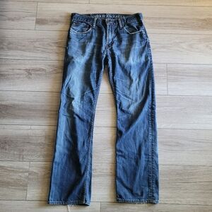 American Eagle Original Straight Outdoors Reliable 100% Cotton Jeans 31/32
